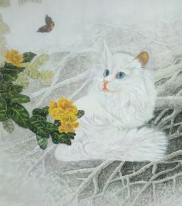 工筆貓