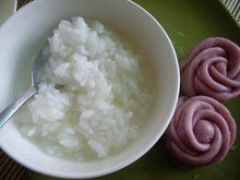 奶香紫玫瑰花捲 奶香紫玫瑰花捲