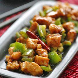 蔥爆雞丁 蔥爆雞丁