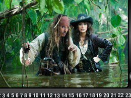 加勒比海盜4找數字 加勒比海盜4找數字