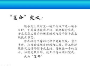 四小時復命制 四小時復命制