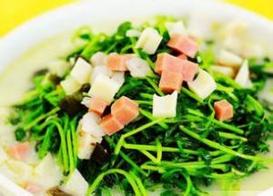 豆腐魚片生菜湯 豆腐魚片生菜湯