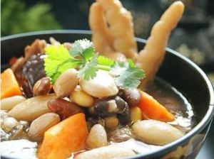 木瓜雜豆雞肉湯 木瓜雜豆雞肉湯