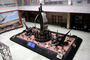 中國民兵武器裝備陳列館俯瞰