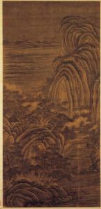 五代南唐董源夏山欲雨軸