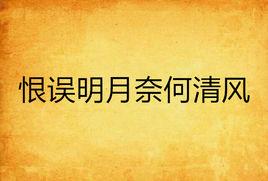 恨誤明月奈何清風 恨誤明月奈何清風