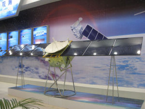 公開展示的螢火一號模型