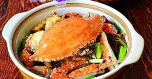 梭子蟹肉末冬粉煲 梭子蟹肉末冬粉煲