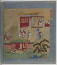 彩繪《帝鑒圖說》卷一《妲己害政》