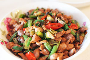 杭椒雞胗 杭椒雞胗