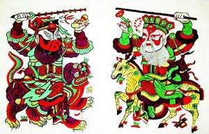 木版年畫 木版年畫