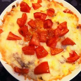 番茄培根芝士焗飯 番茄培根芝士焗飯