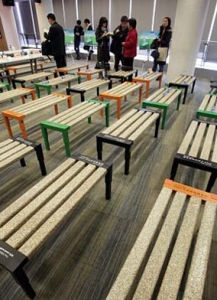 牛奶盒長椅 牛奶盒長椅