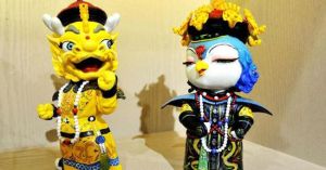 壯壯（左）和美美