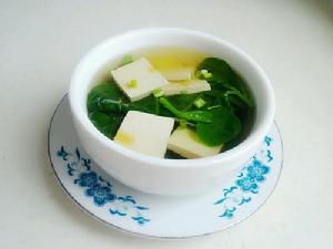 木耳菜豆腐湯 木耳菜豆腐湯