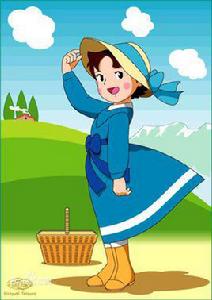 海蒂[動畫《阿爾卑斯山的少女》中的主人公]