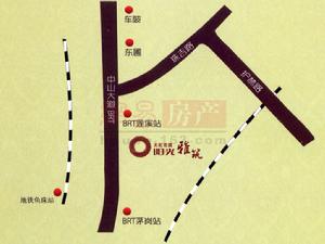 樓盤交通圖(網易房產)