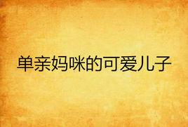 單親媽咪的可愛兒子 單親媽咪的可愛兒子