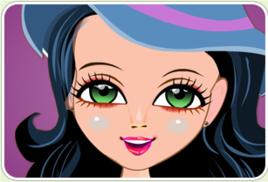 卡通女生化妝 卡通女生化妝