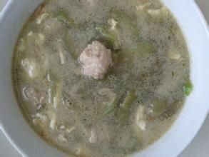 絲瓜肉丸蛋花羹 絲瓜肉丸蛋花羹