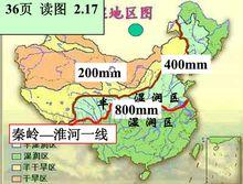 400和800毫米等降水位線