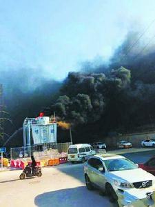 12&middot;7北京捷運7號線工地火災事故