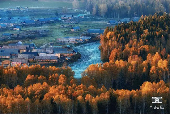 韓寒新電影《飛馳人生》取景地曝光,北緯45°的全球最美秋色