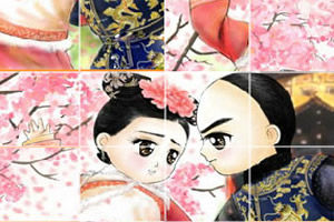 步步驚心卡通拼圖 步步驚心卡通拼圖