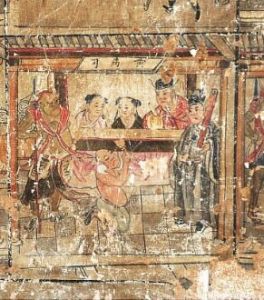 西安東嶽廟壁畫 西安東嶽廟壁畫