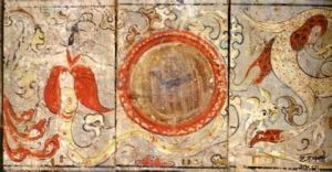 漢卜千秋墓壁畫 漢卜千秋墓壁畫