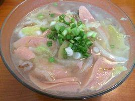 火腿白菜湯 火腿白菜湯