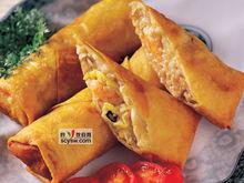 豆腐皮春卷