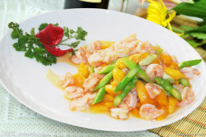 芒果蝦仁 芒果蝦仁