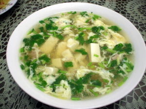 香菜肉末豆腐 香菜肉末豆腐