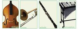 管弦樂器四大組