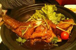 燜竹節魚 燜竹節魚