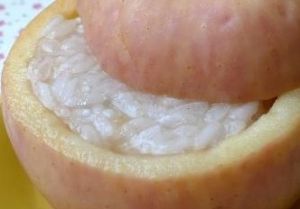 糯米蘋果盞 糯米蘋果盞