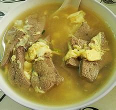 豬肝鴿蛋湯 豬肝鴿蛋湯