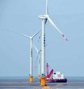 如東潮間帶風電場 如東潮間帶風電場