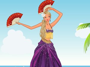 西班牙花裙女郎 西班牙花裙女郎