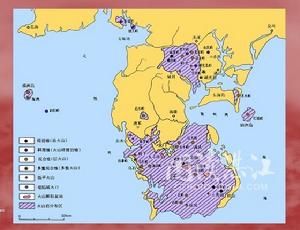 雷州半島古火山分布圖