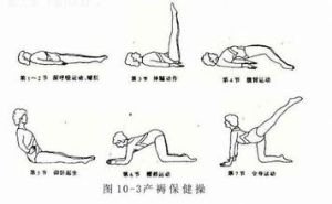 產後恢復操 產後恢復操