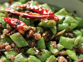 橄欖菜炒扁豆 橄欖菜炒扁豆