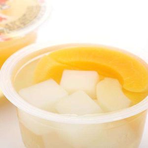 黃桃牛奶果凍 黃桃牛奶果凍