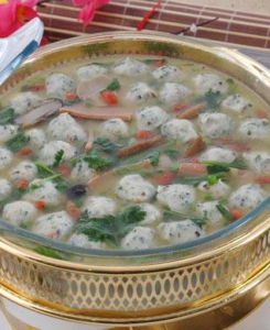 汆丸子湯 汆丸子湯