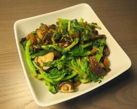 香菇炒油菜心 香菇炒油菜心