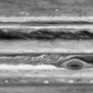 來自 航海家1號 的木星微速攝影序列