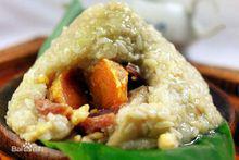 廣式蛋黃鹹肉粽