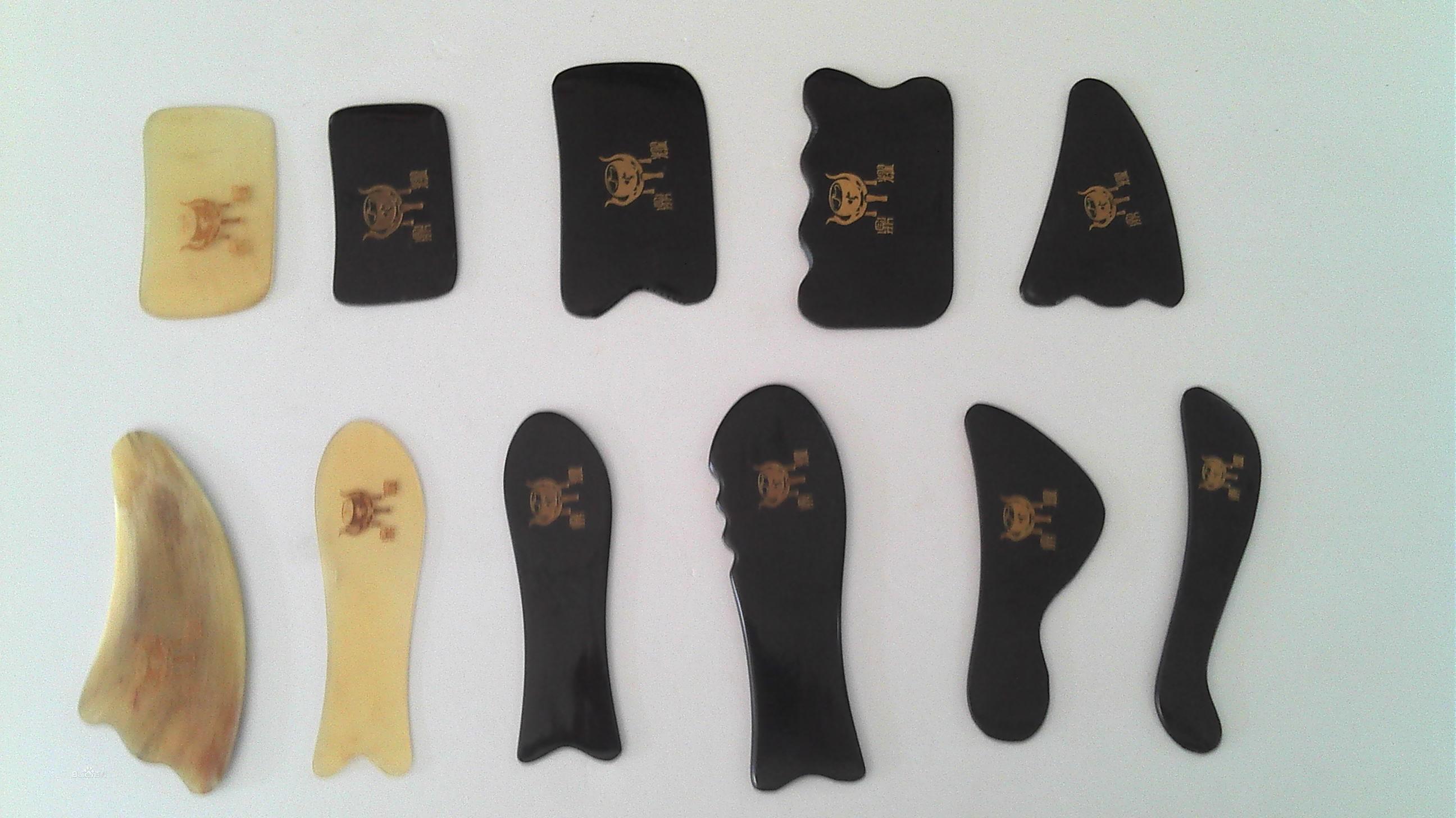 刮痧板，刮痧油