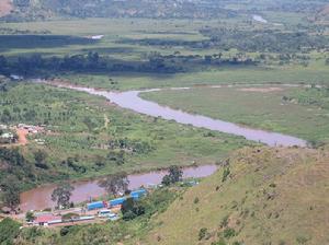 卡蓋拉河和Rurubu河匯流處